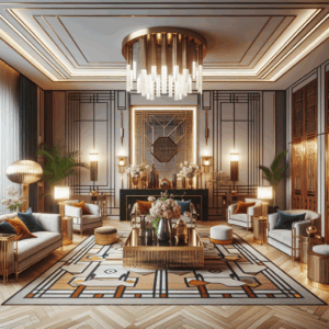 Stilul Art Deco în apartamente: cum ameajezi și mobiliezi corect + recomandări de uși premium