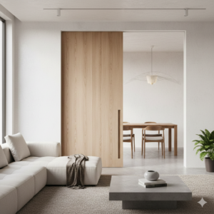 Ușă culisantă: soluția arhitecturală pentru flux adaptabil și intimitate